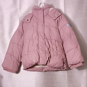 Abercrombie & Fitch Pink Puffer Jacket for Kids Size 5/6